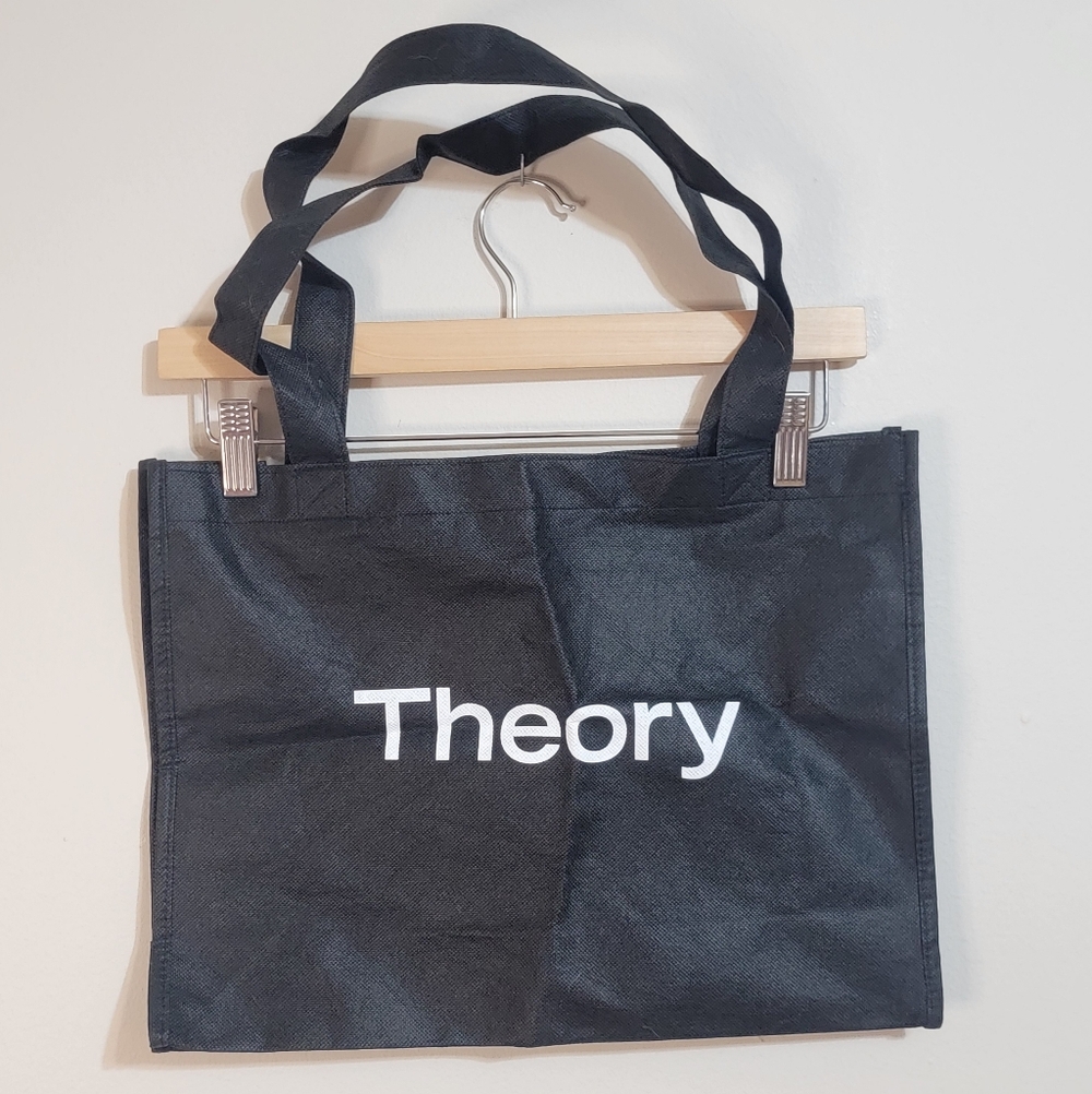 Theory Black Shopper Bag